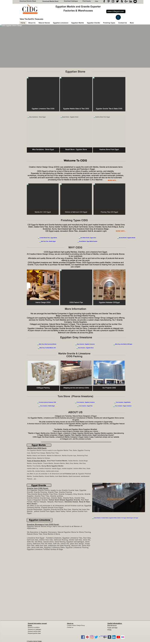 Old Website (Before)