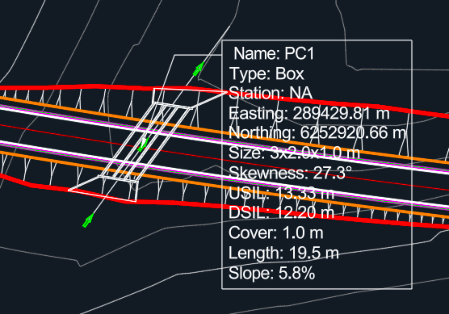 Culvert Builder running inside AutoCAD Civil 3D