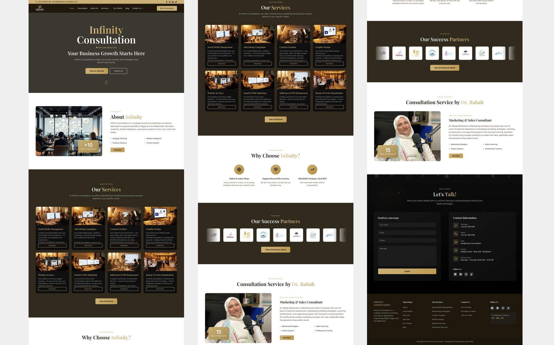 Infinity Consultation Website