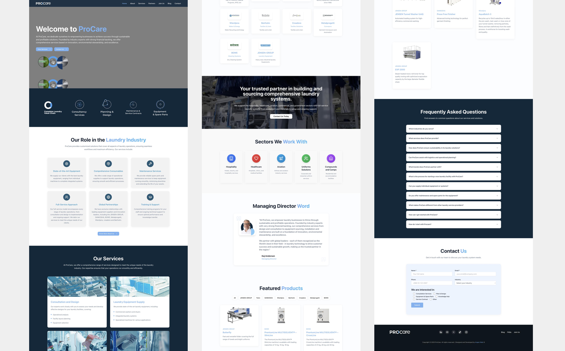 Pro Care Website