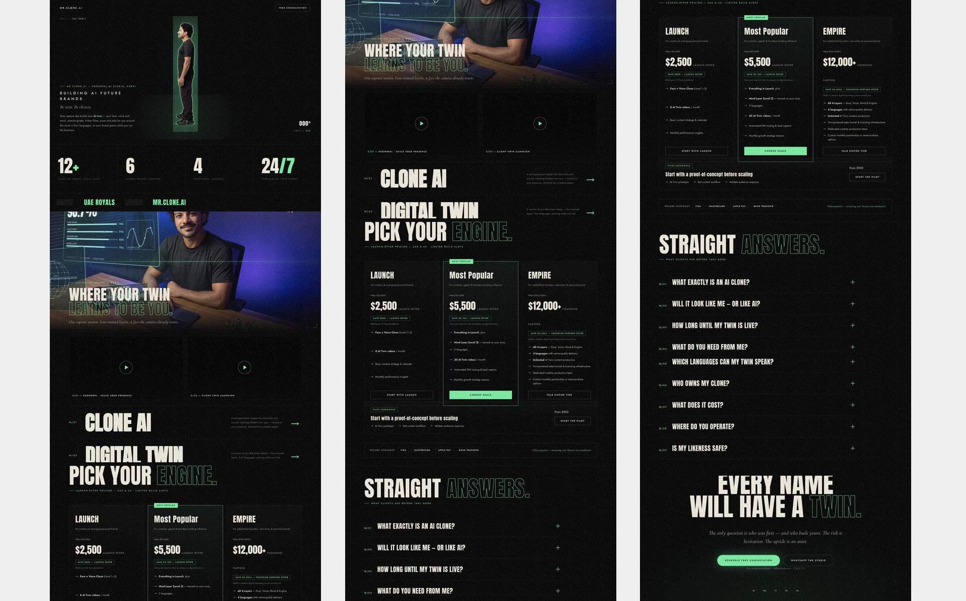 Mr Clone Website